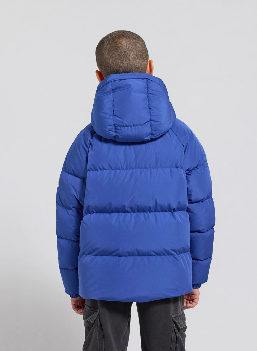 doudoune-enfant-unisexe-capuche-pyrenex-sten-smooth-bleue-mat image 7
