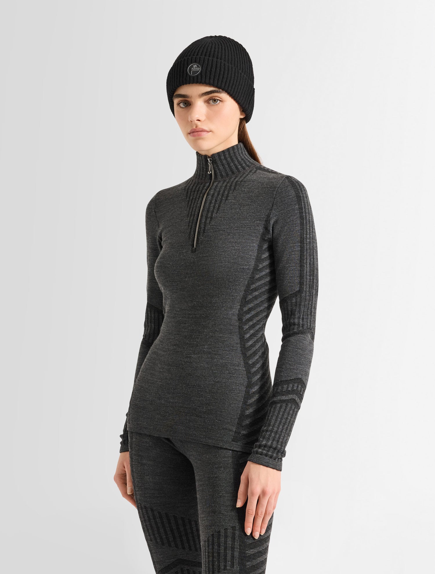 fusalp-seama-sous-pull-sans-coutures-laine-demi-zip image 2