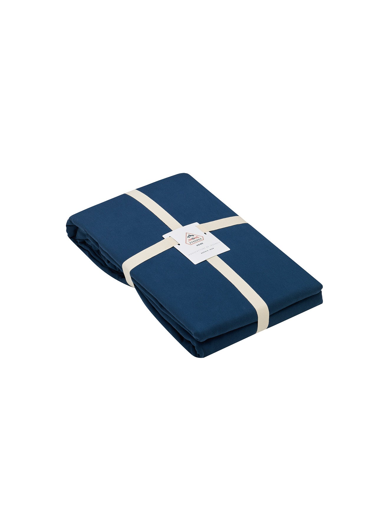 pyrenex-lily-housse-de-couette-en-coton-bio-et-tencel-lyocell-bleu-encre image 2