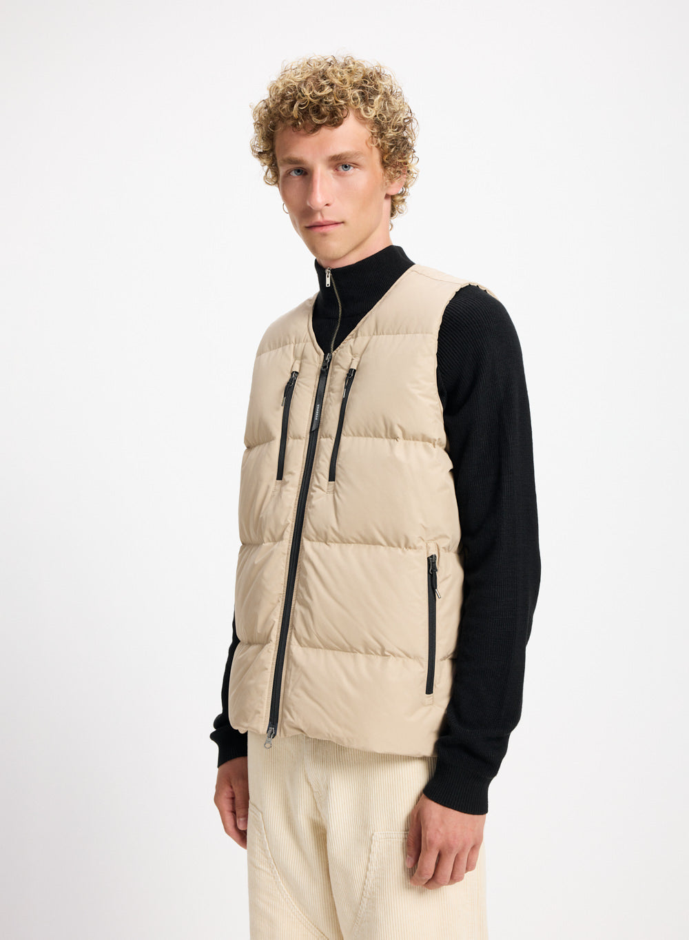 pyrenex-solace-gilet-sans-manches-homme-beige image 1