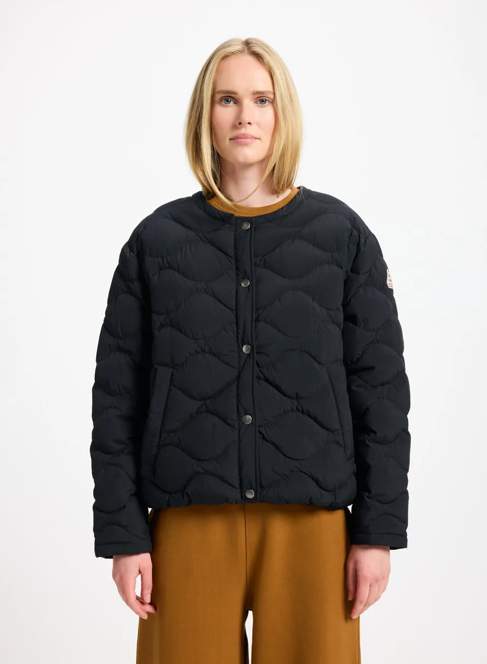 pyrenex-nacre-doudoune-l-g-re-femme-noire image 1