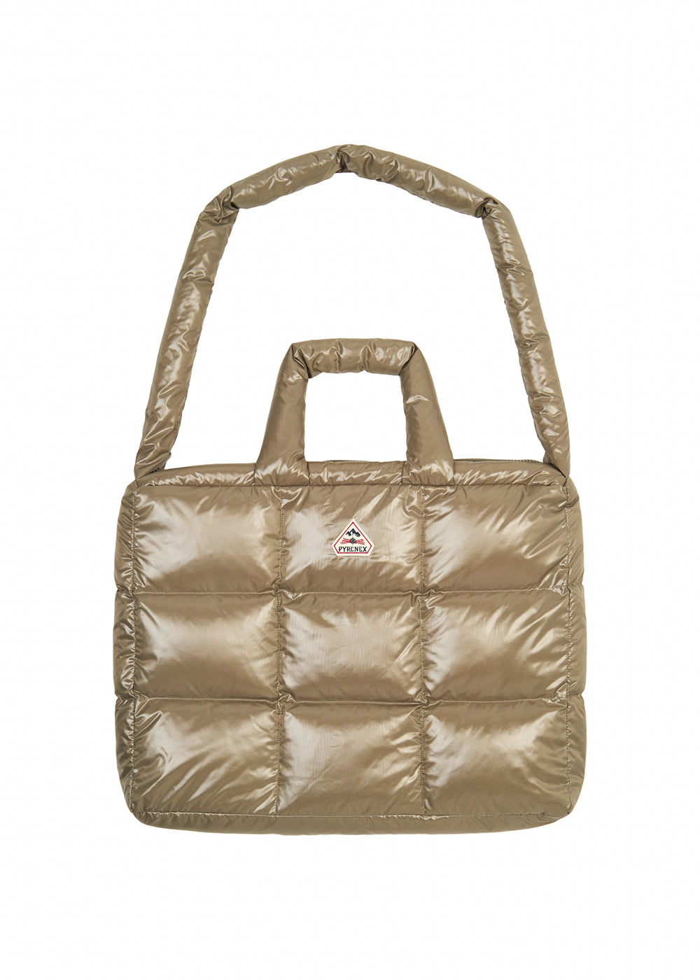 pyrenex-alyx-big-sac-cabas-matelass-khaki-clair image 2