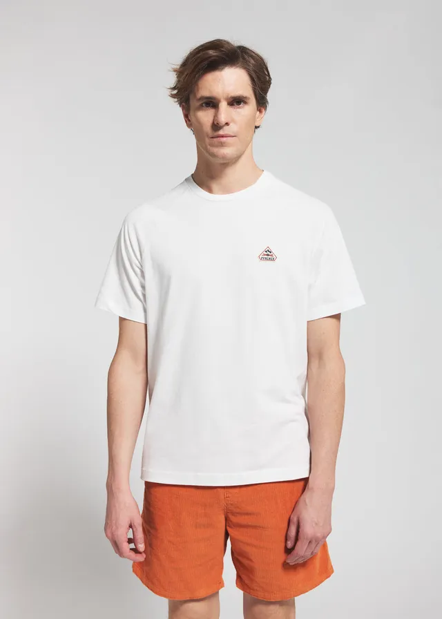 pyrenex-corto-white-t-shirt-unisexe-en-coton-biologique-blanc image 1