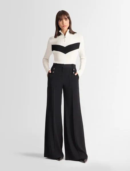 fusalp-andromede-pull-maille-c-tel-e-bande-v-contrastante image 1