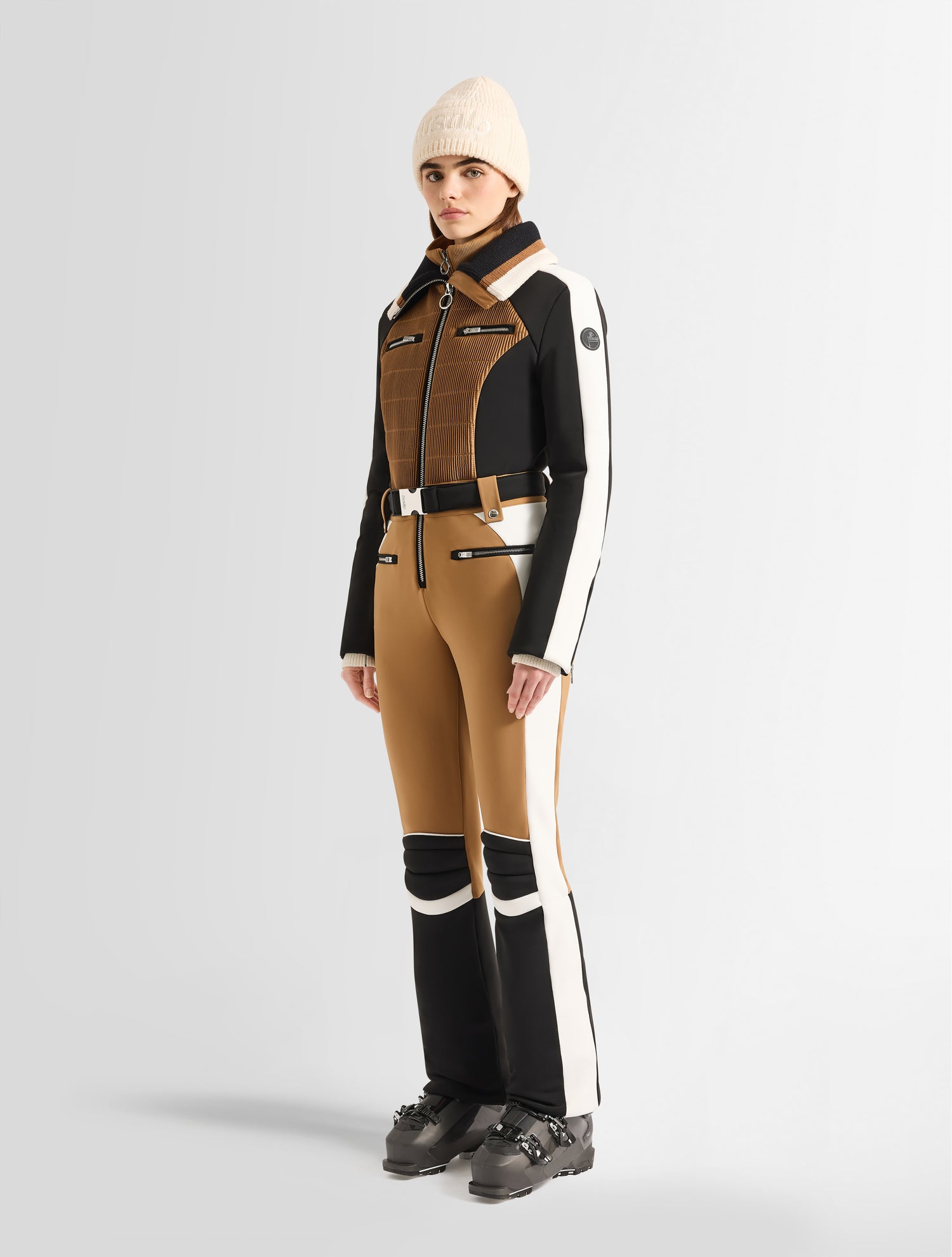 fusalp-jorket-combinaison-de-ski-femme-colorblock image 2