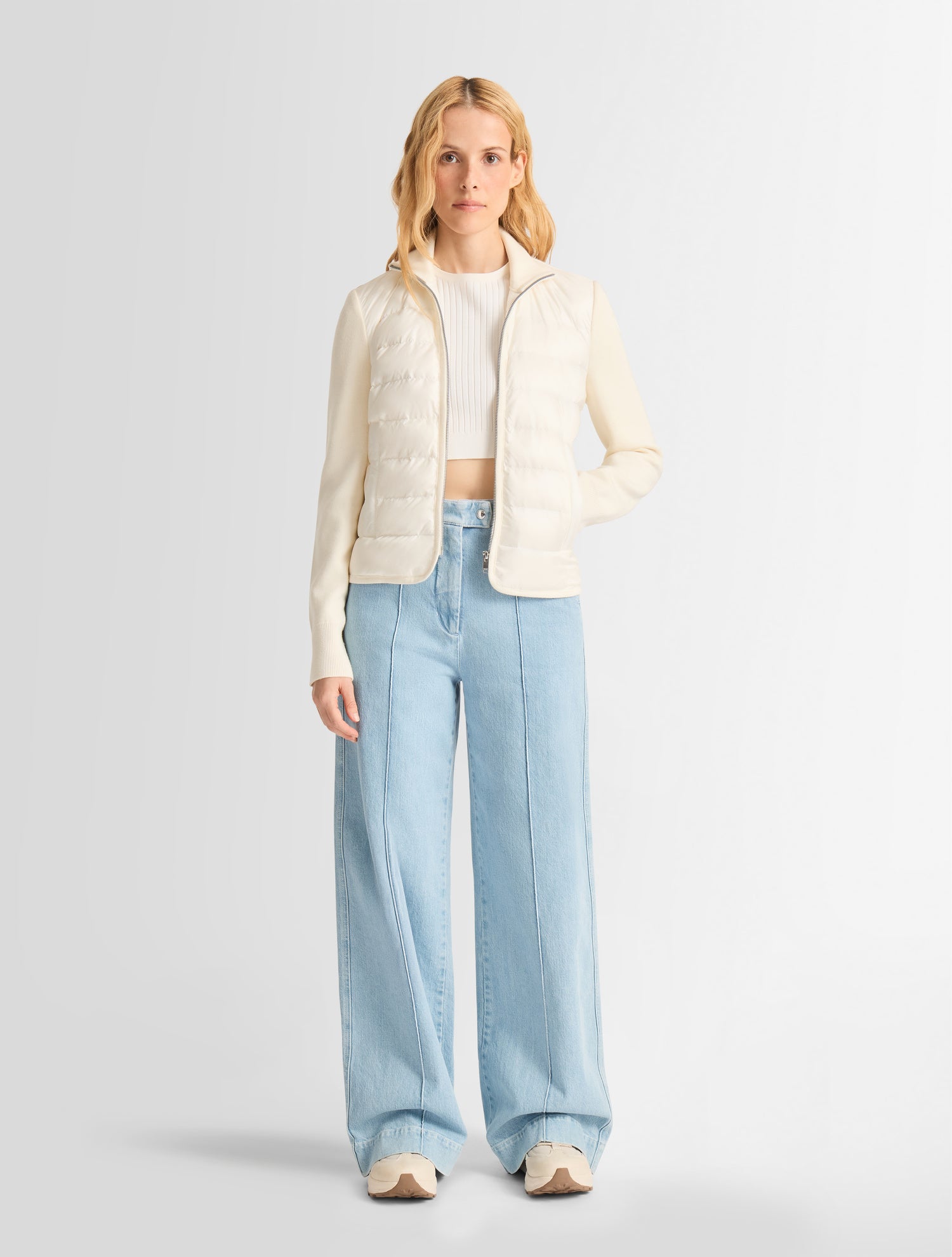 blouson-fusalp-somarra-nylon-anti-duvet-et-laine-m-lang-e image 1