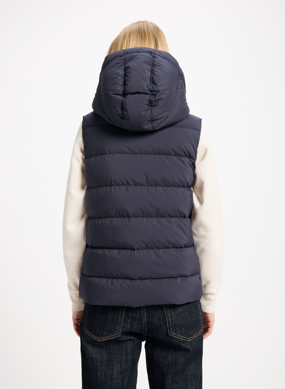 doudoune-sans-manches-femme-capuche-amovible-pyrenex-spoutnic-bleu-fonc image 4