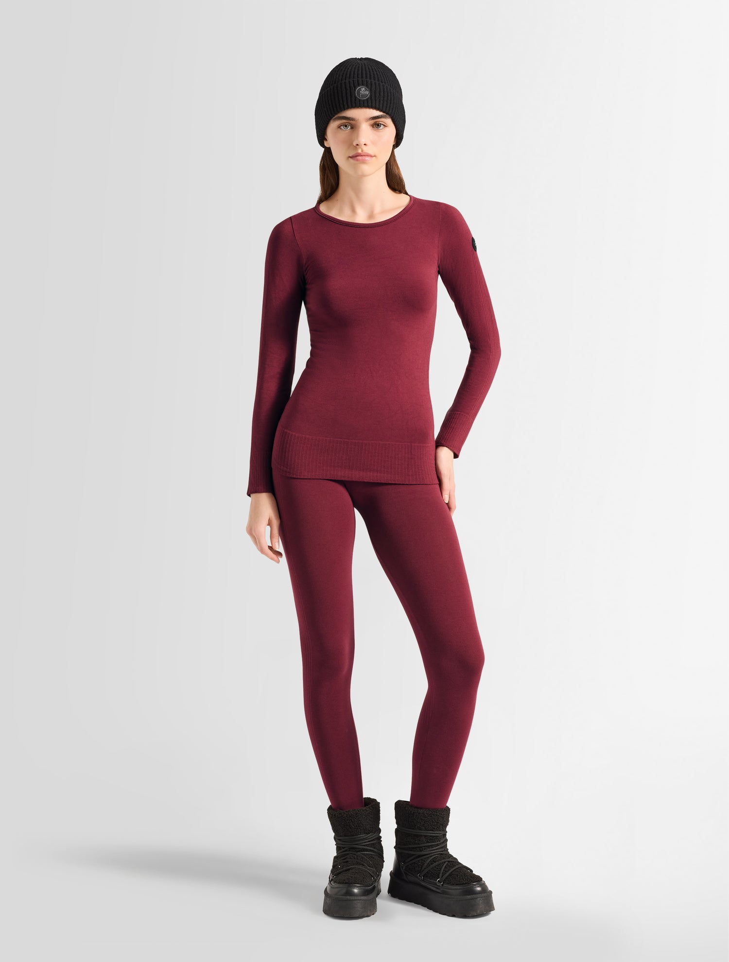 fusalp-sous-pull-troop-col-rond-sous-pull-modal-cachemire-femme image 2