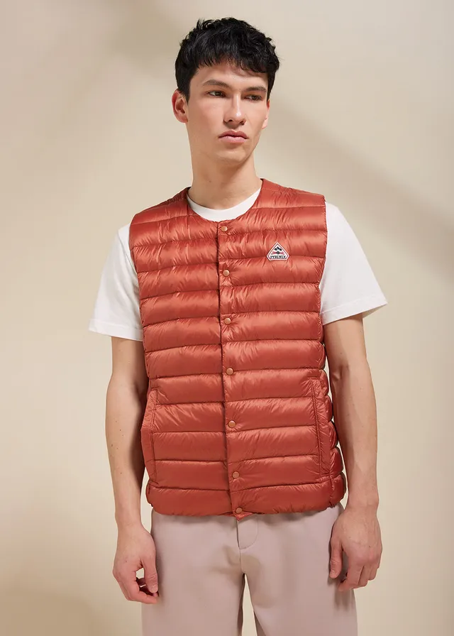 pyrenex-aero-gilet-ultral-ger-homme-terracotta image 1