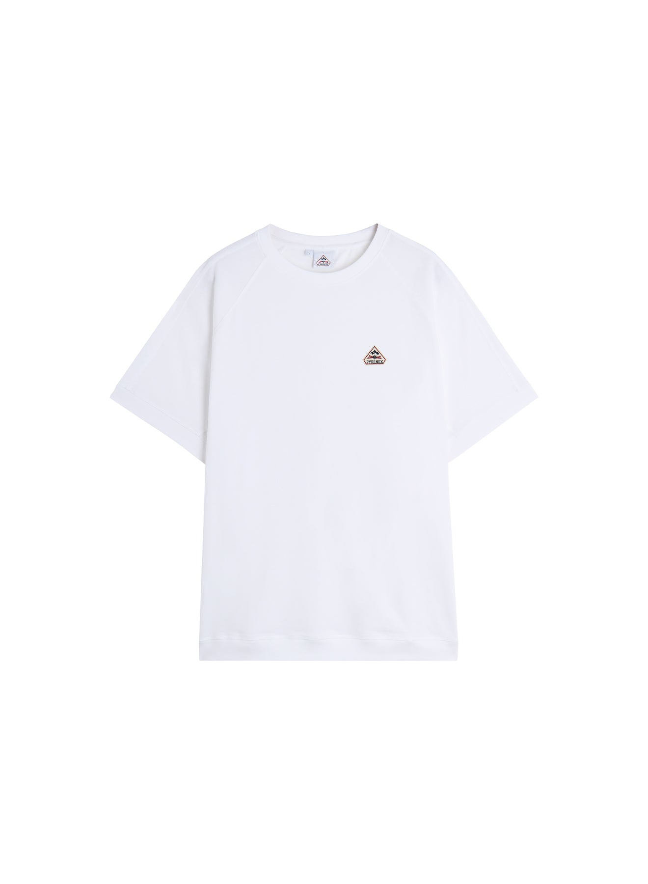 t-shirt-unisexe-pyrenex-peak-blanc-jersey-lourd-285-g-en-coton-bio image 4