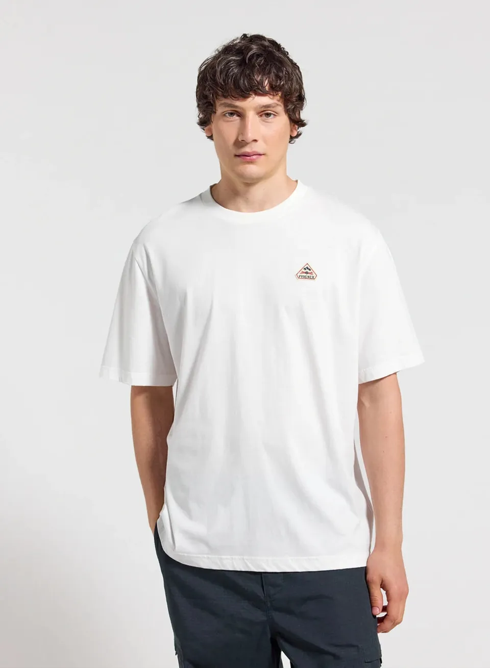 pyrenex-classic-t-shirt-unisexe-coton-biologique-blanc image 1