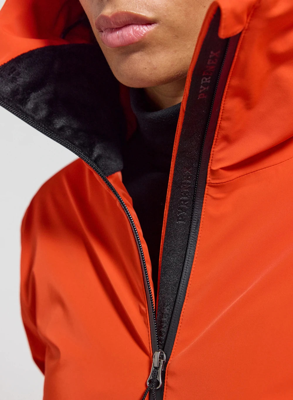pyrenex-nova-veste-parka-en-duvet-femme-orange image 6