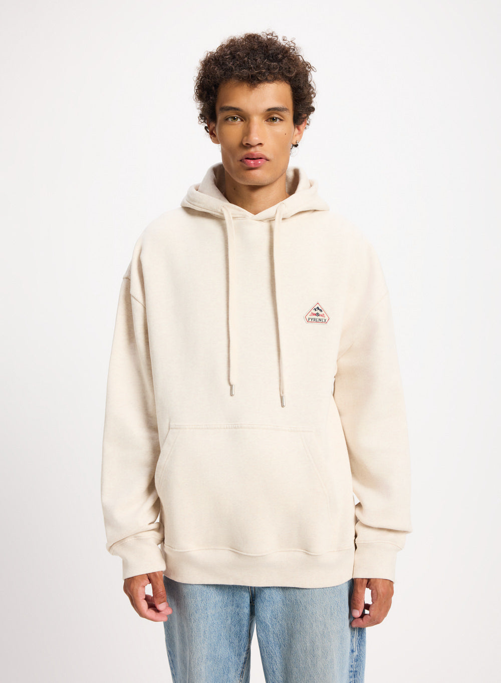pyrenex-larcis-sweat-capuche-unisexe-en-coton-bio-cr-me image 2