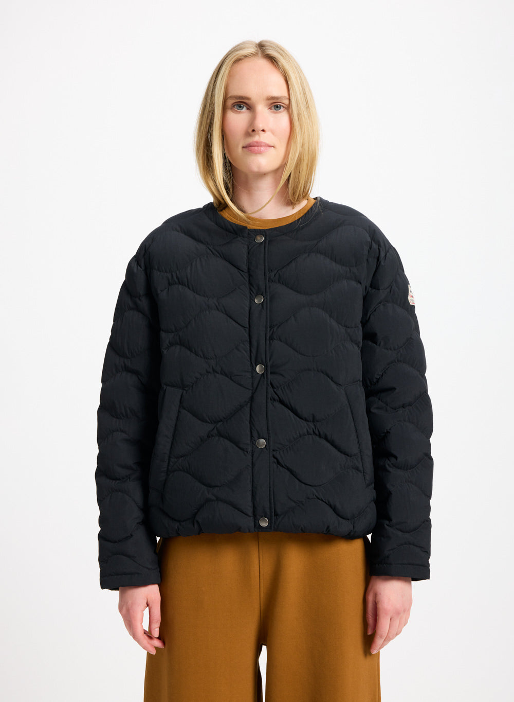 pyrenex-nacre-doudoune-l-g-re-femme-noire image 1