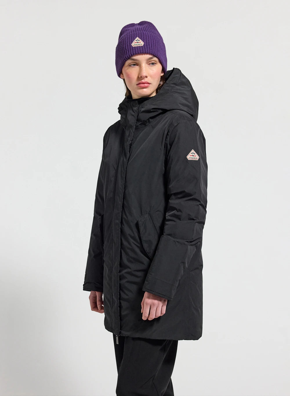 pyrenex-easy-parka-imperm-able-femme-noire-duvet-naturel image 7