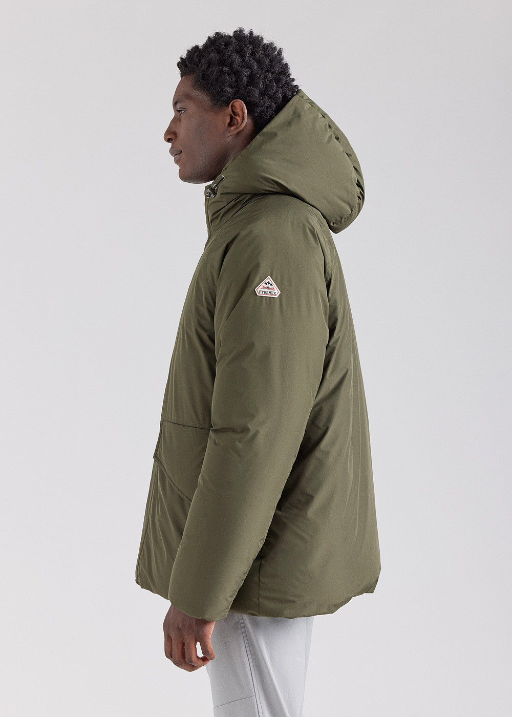 parka-courte-homme-pyrenex-covert-deep-khaki-duvet-naturel image 3