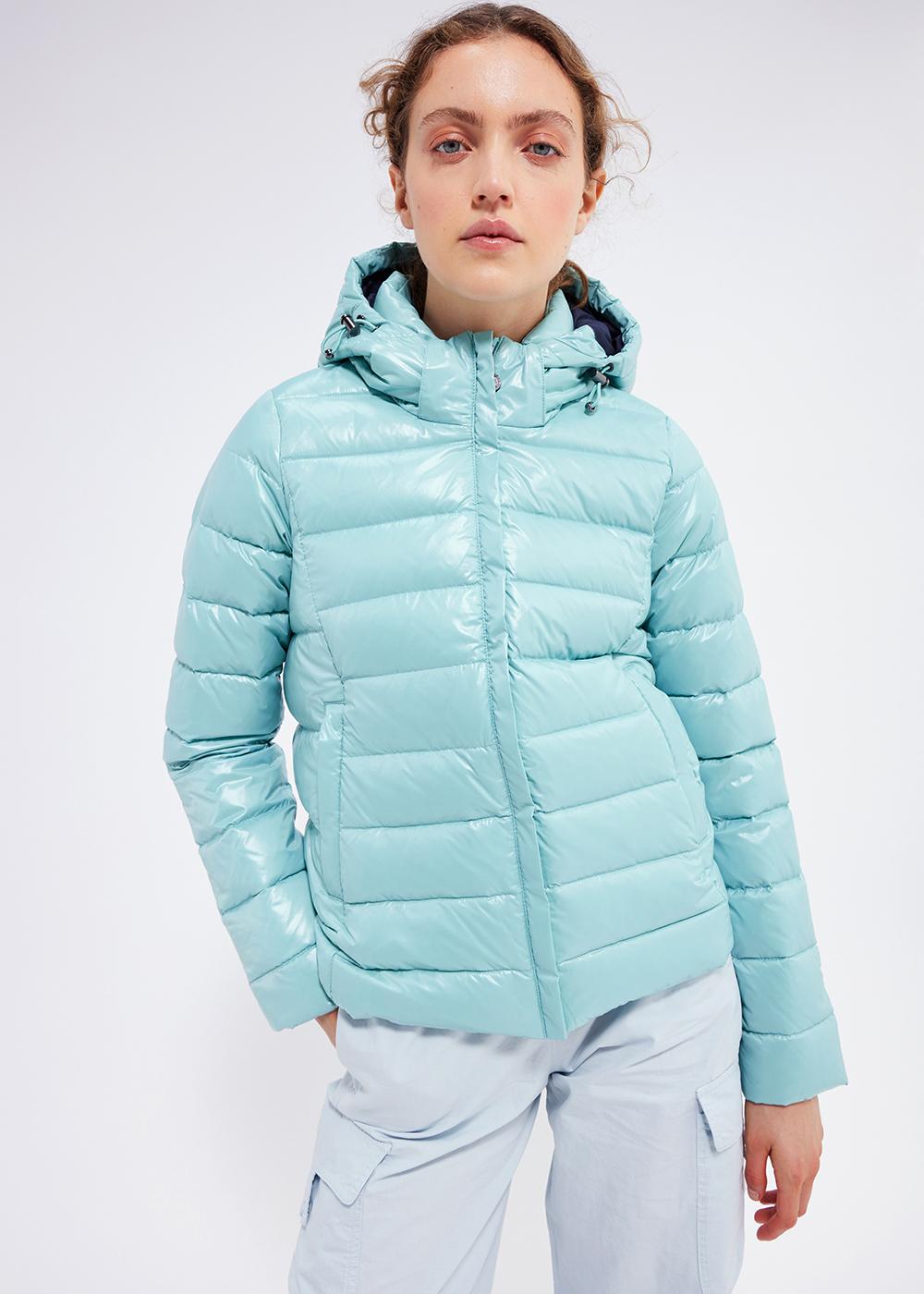 pyrenex-spoutnic-doudoune-brillante-femme-capuche-aquifer image 2