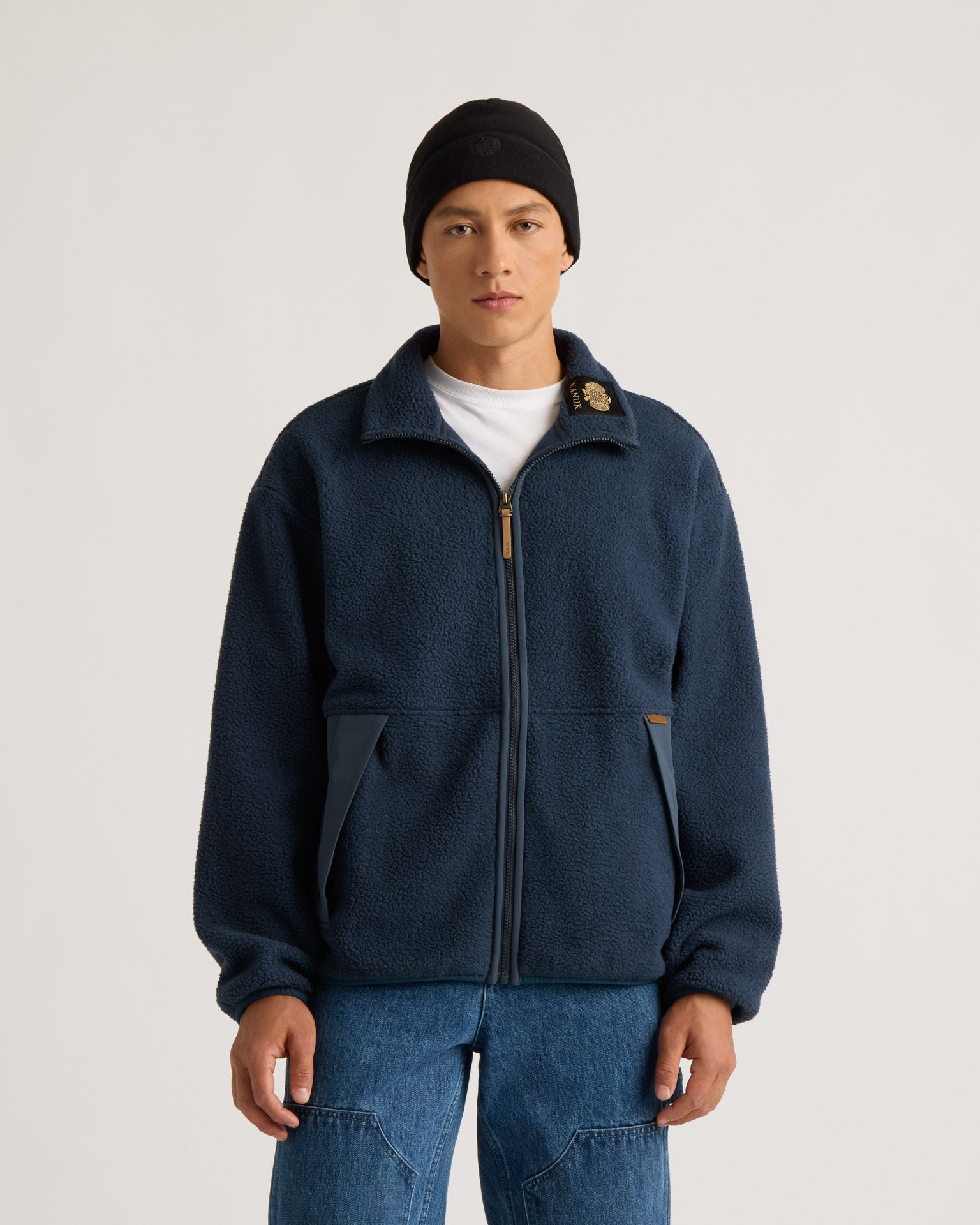 kanuk-bedford-veste-en-molleton-sherpa-zipp-e-homme image 3