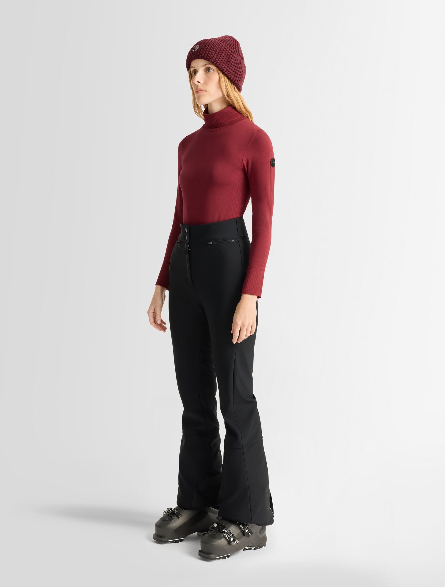 fusalp-fuseau-de-ski-pixilae-pantalon-softshell-taille-haute image 2