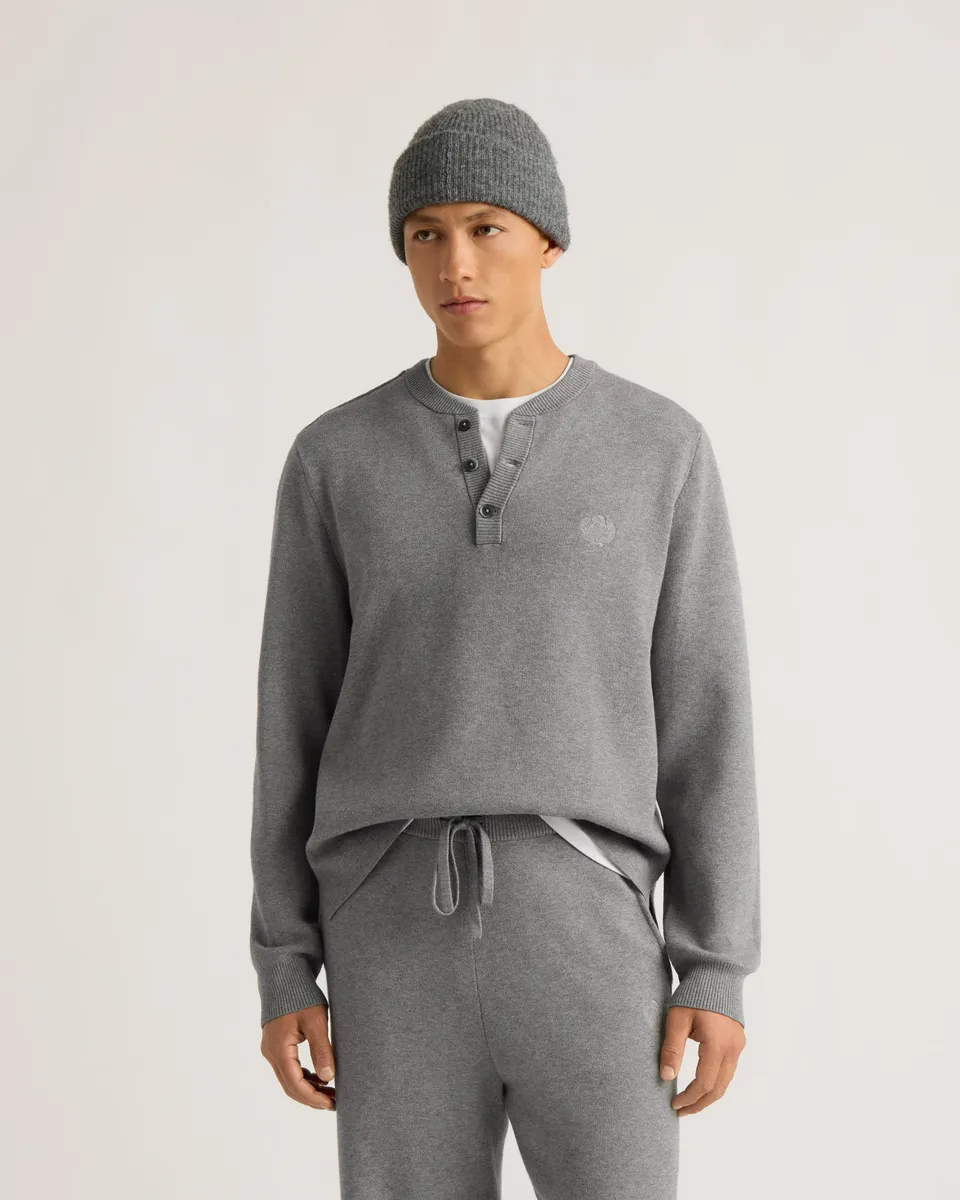 kanuk-roxton-henley-en-maille-homme-3-boutons image 1