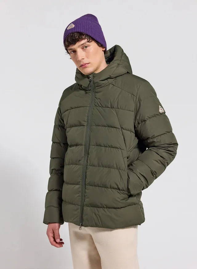 pyrenex-kepler-doudoune-capuche-homme-kaki-fonc image 1