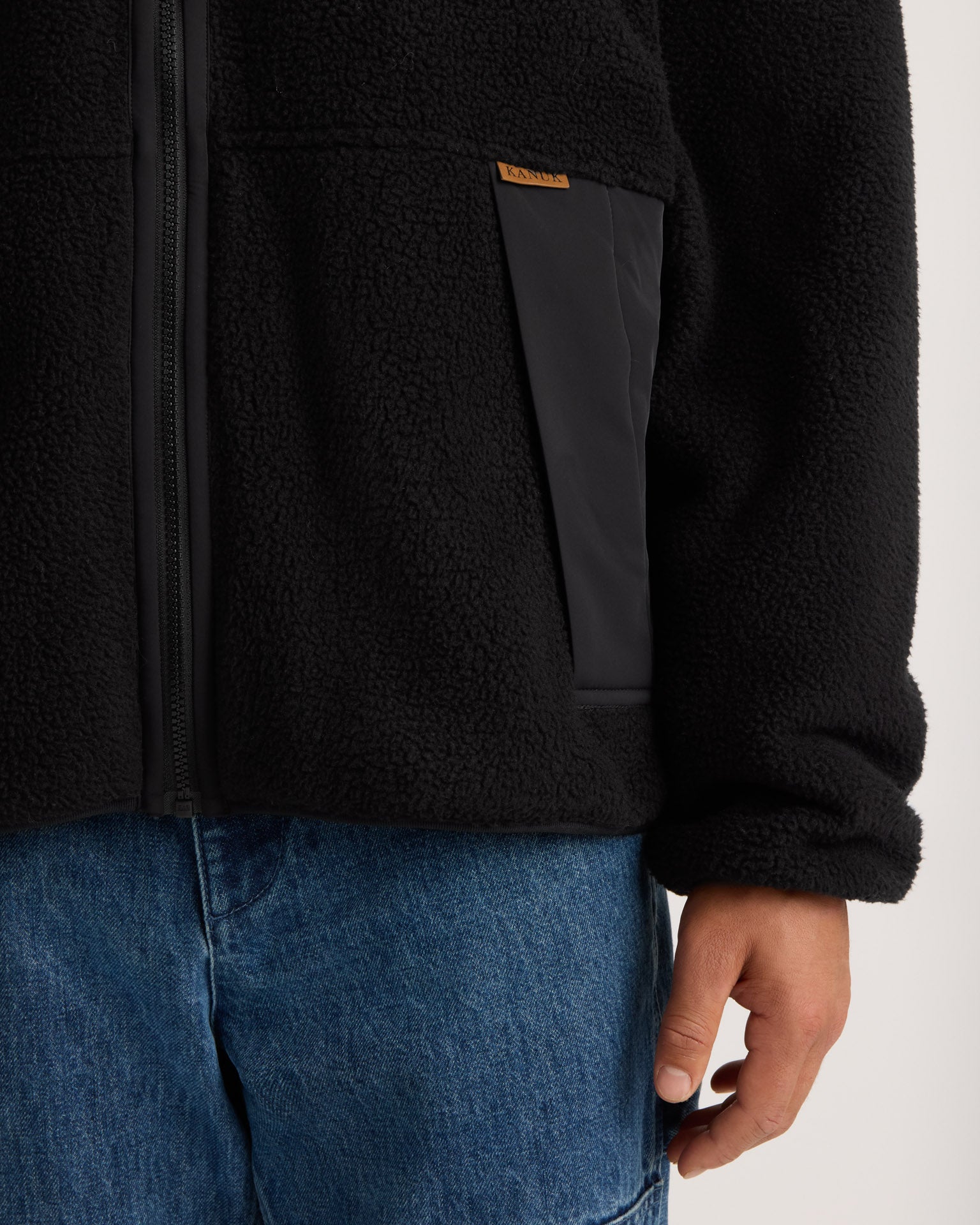 kanuk-bedford-veste-en-molleton-sherpa-zipp-e image 5