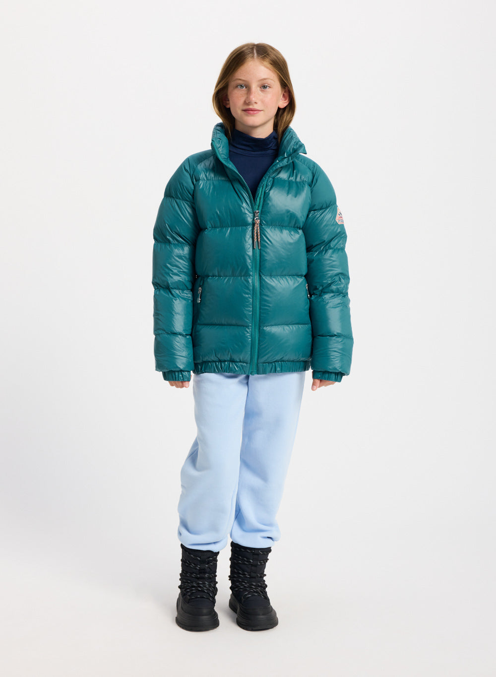 pyrenex-vintage-mythic-doudoune-enfant-bleu-turquoise image 3