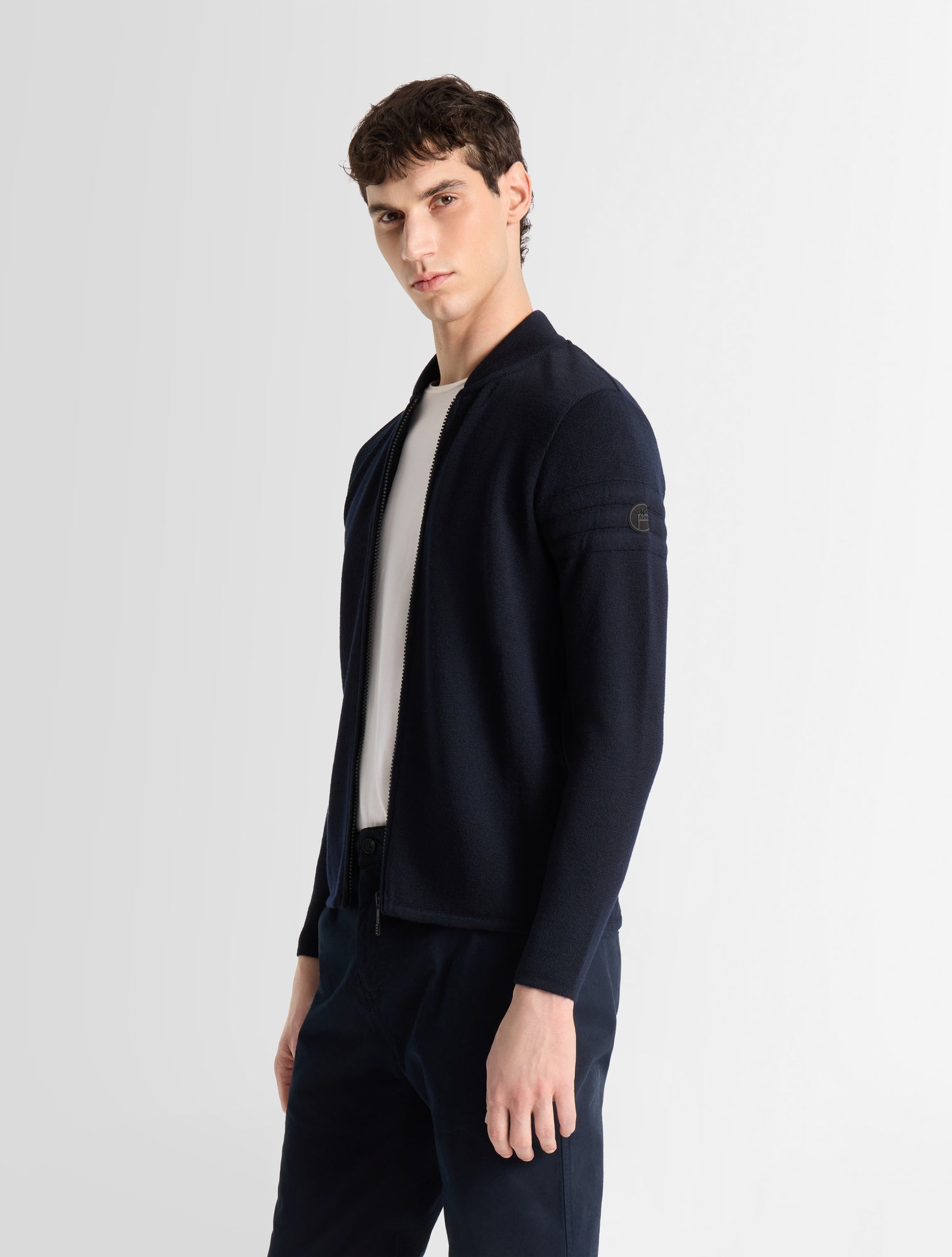 fusalp-gilet-bastien-gilet-zipp-homme-en-laine-italienne image 2