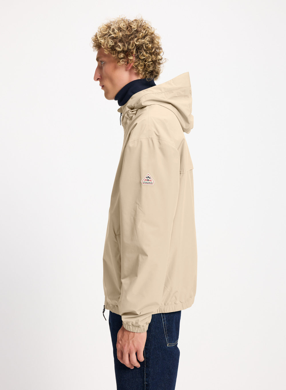 coupe-vent-imperm-able-unisexe-pyrenex-ensure-beige image 3