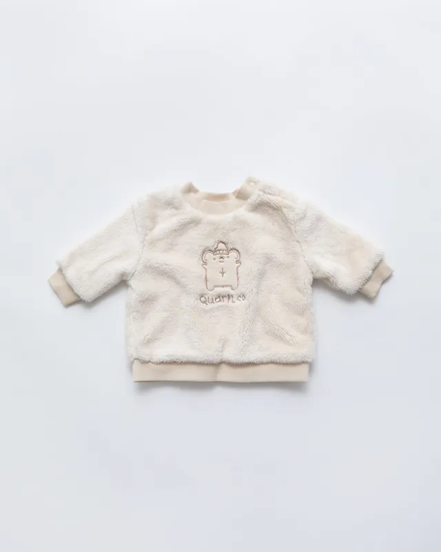 quartz-co-teddy-sweat-col-rond-pour-b-b-s image 1