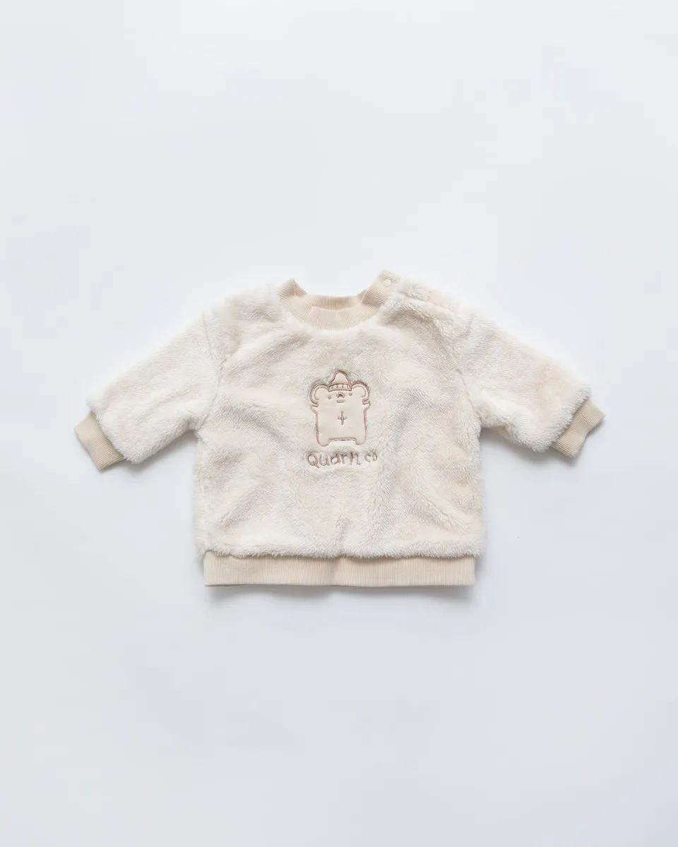 quartz-co-teddy-sweat-col-rond-pour-b-b-s image 1