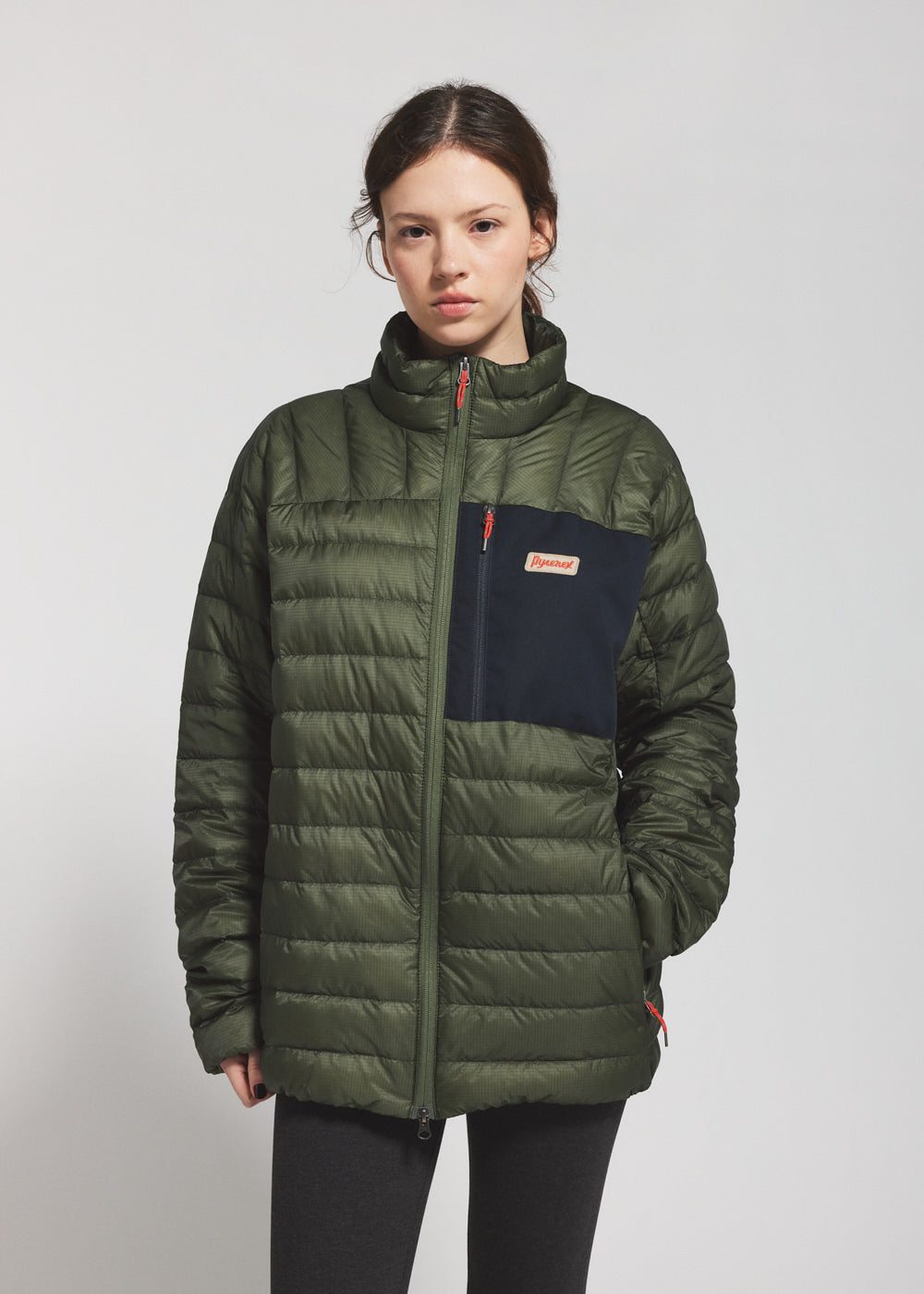 pyrenex-path-doudoune-l-g-re-unisexe-en-duvet-khaki image 2