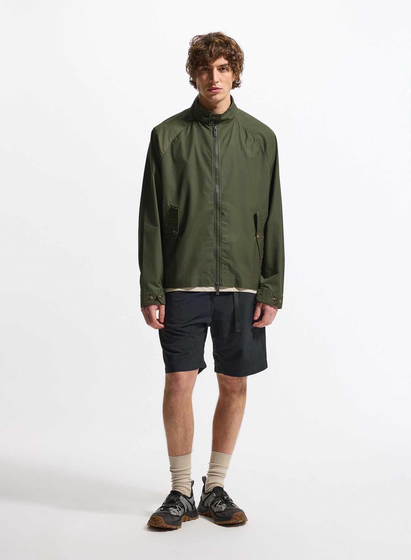 pyrenex-league-veste-mi-saison-homme-vert-kaki image 2