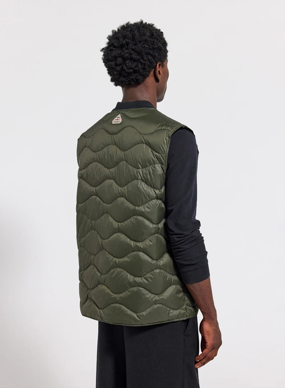 pyrenex-handy-vest-doudoune-sans-manches-homme-verte-kaki image 3