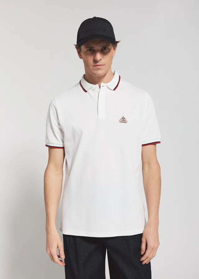 pyrenex-leyre-polo-homme-coton-biologique-blanc image 1