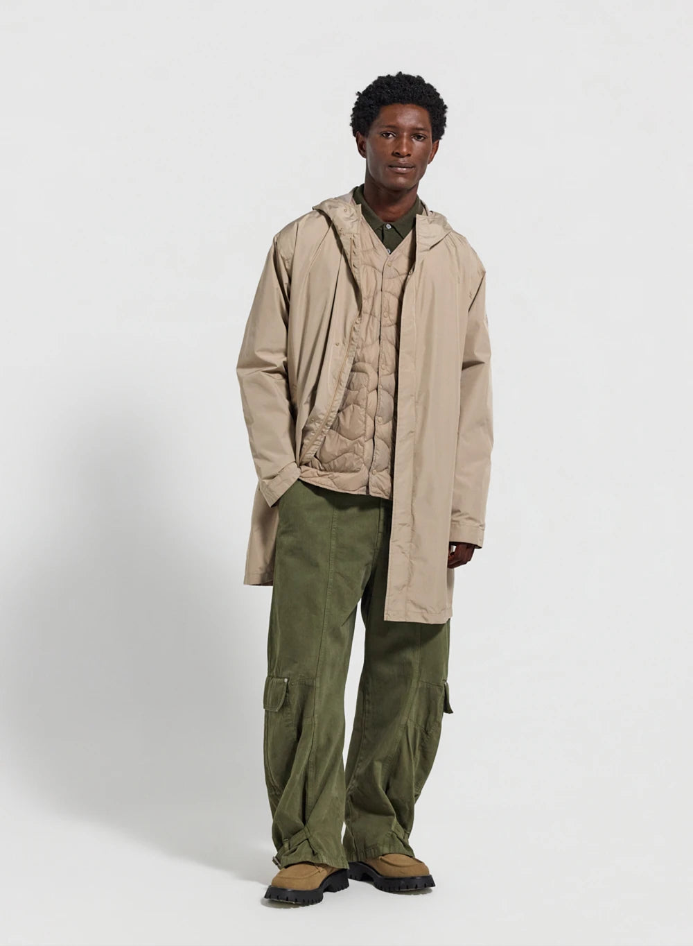parka-longue-imperm-able-unisexe-pyrenex-eissaure-beige-clair image 4