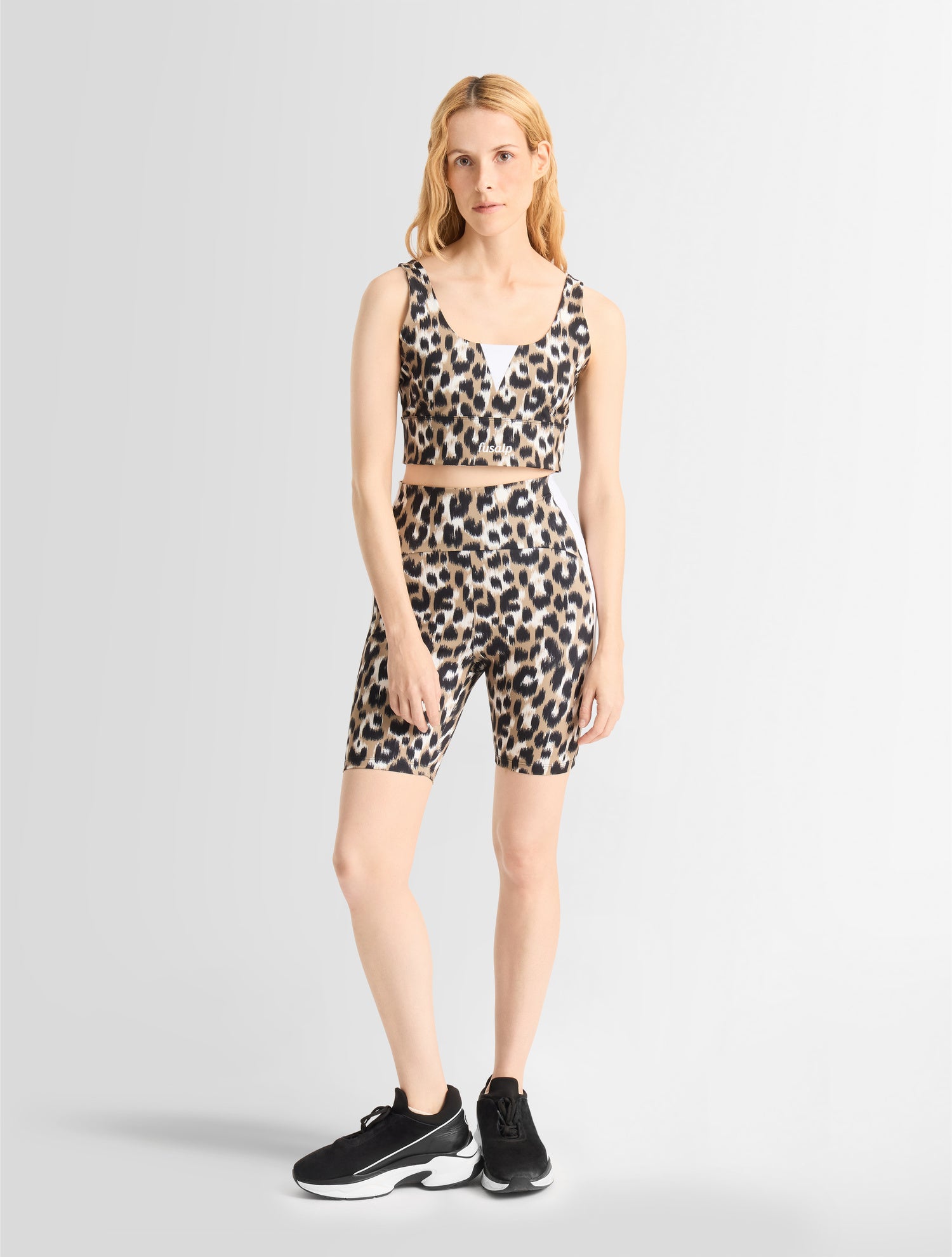 fusalp-short-biarro-leo-cycliste-femme-stretch image 1