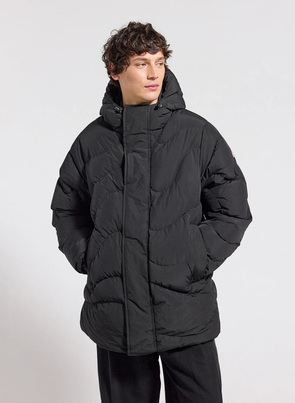 pyrenex-mourtis-doudoune-capuche-homme-noire image 1