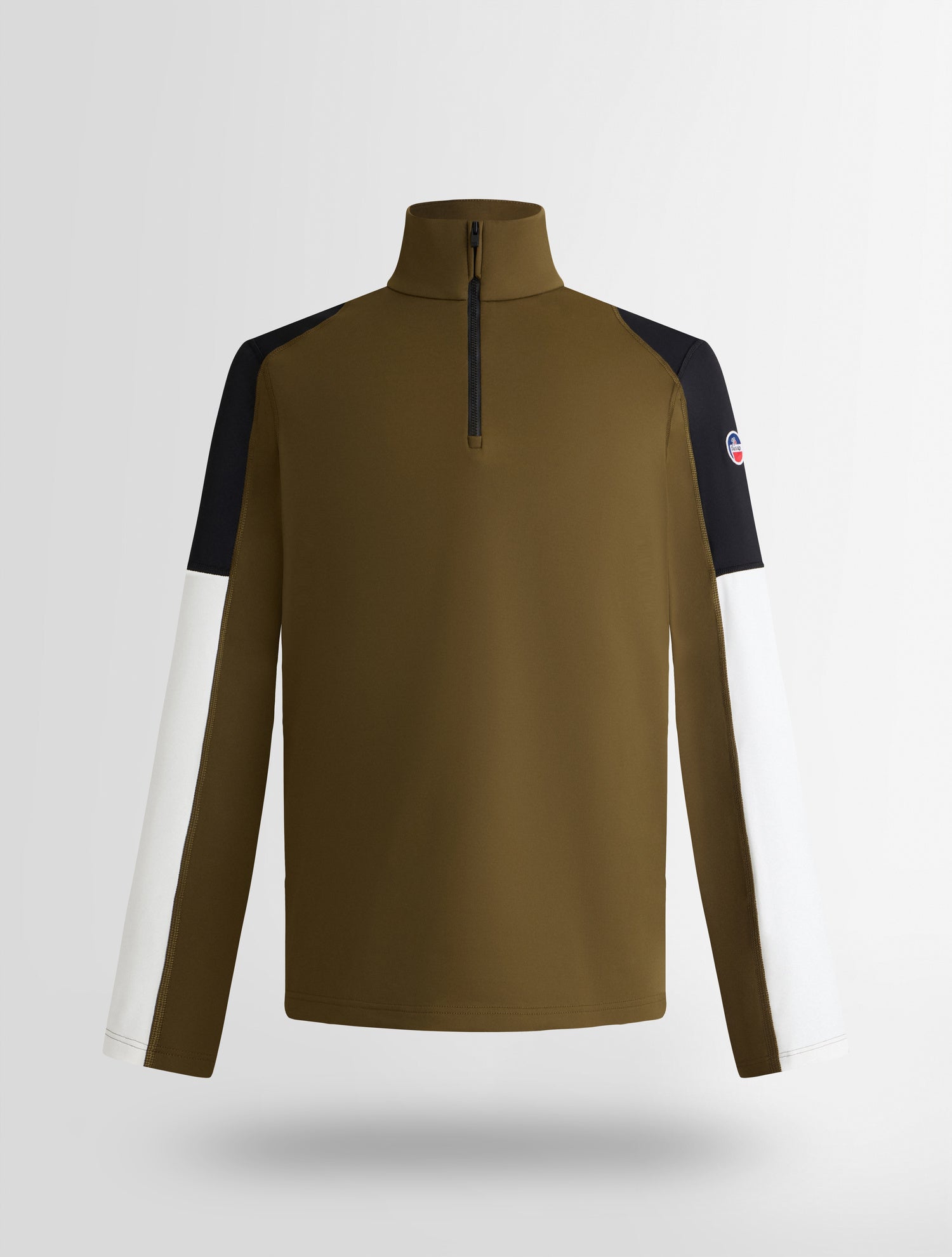 fusalp-pravio-sous-pull-ski-col-montant-demi-zipp-powerstretch image 5