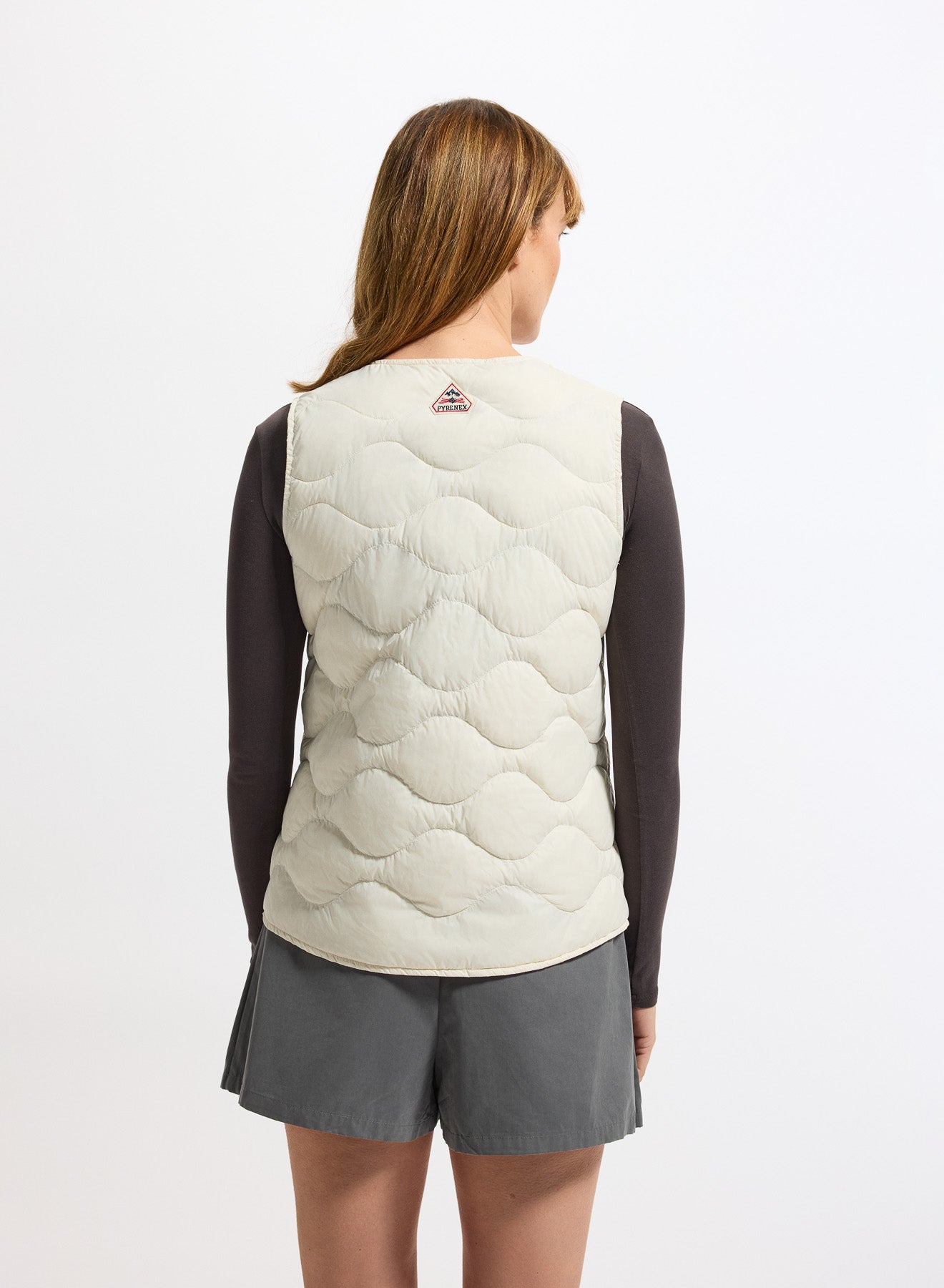 pyrenex-orite-vest-doudoune-femme-sans-manches-blanche-ultra-l-g-re image 4