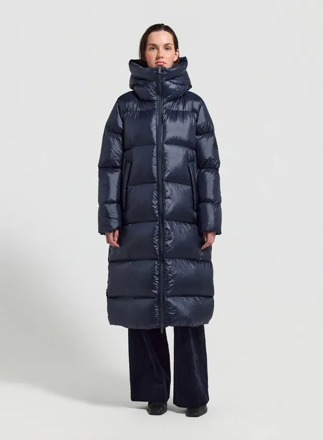 pyrenex-oriela-doudoune-longue-femme-bleu-marine-saint-sever image 1