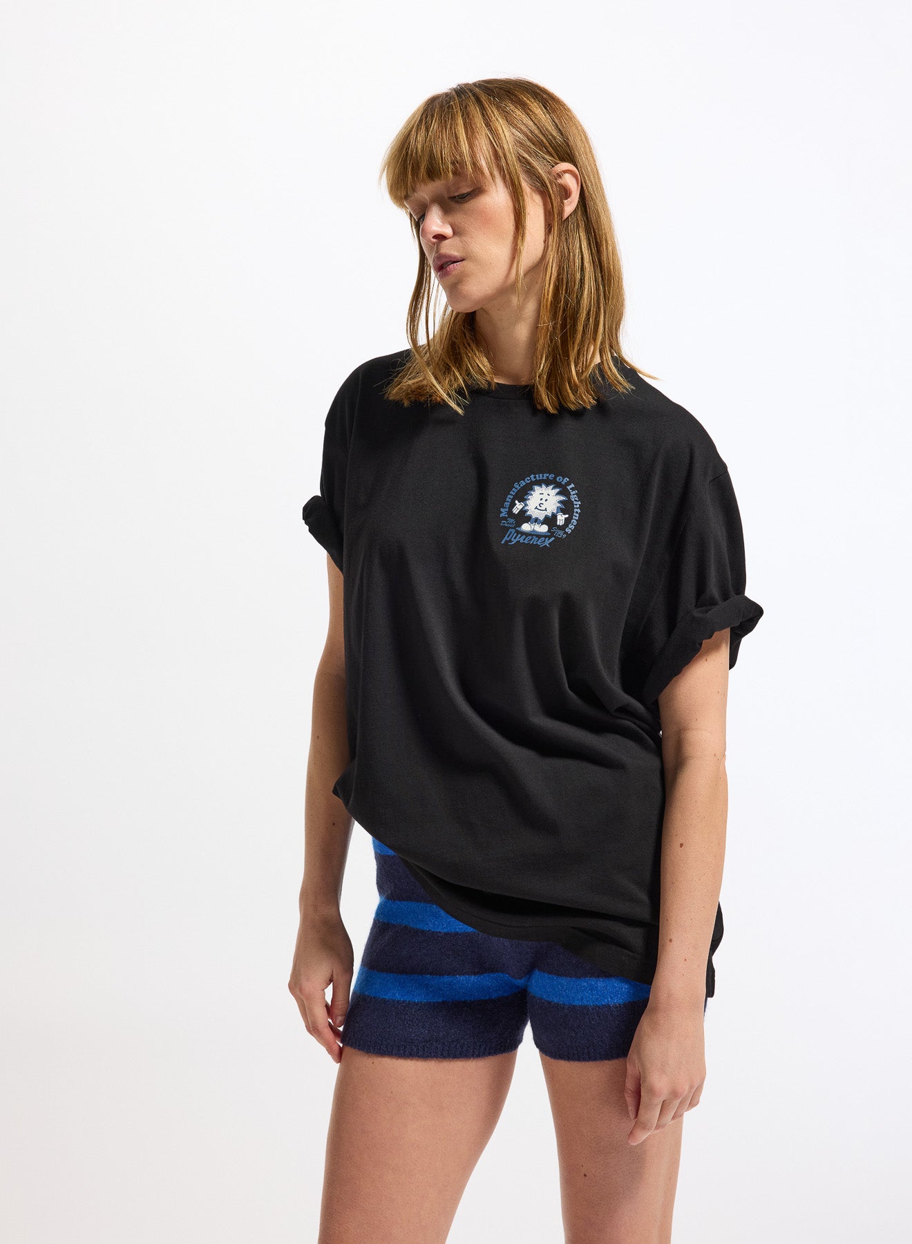 pyrenex-mfg-tee-t-shirt-unisexe-coton-biologique-noir image 1