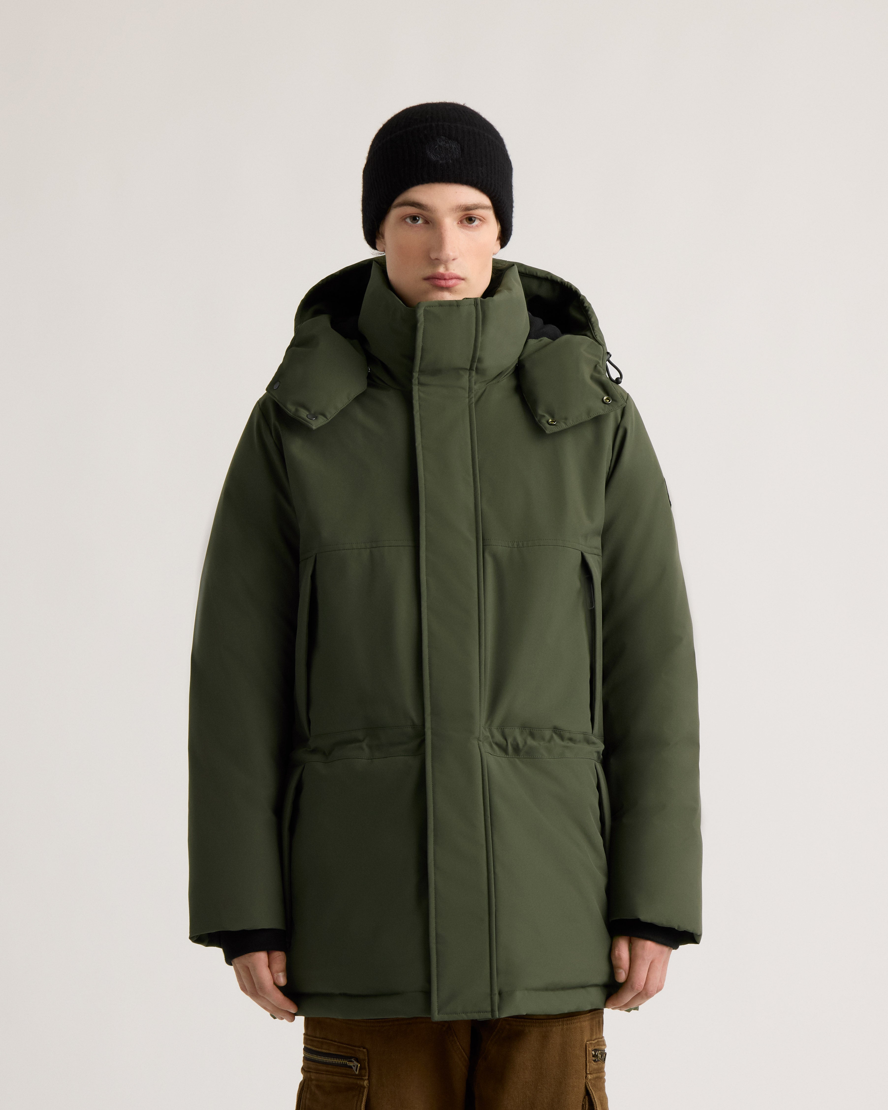 kanuk-patrouilleur-parka-col-montant-capuche-homme image 3