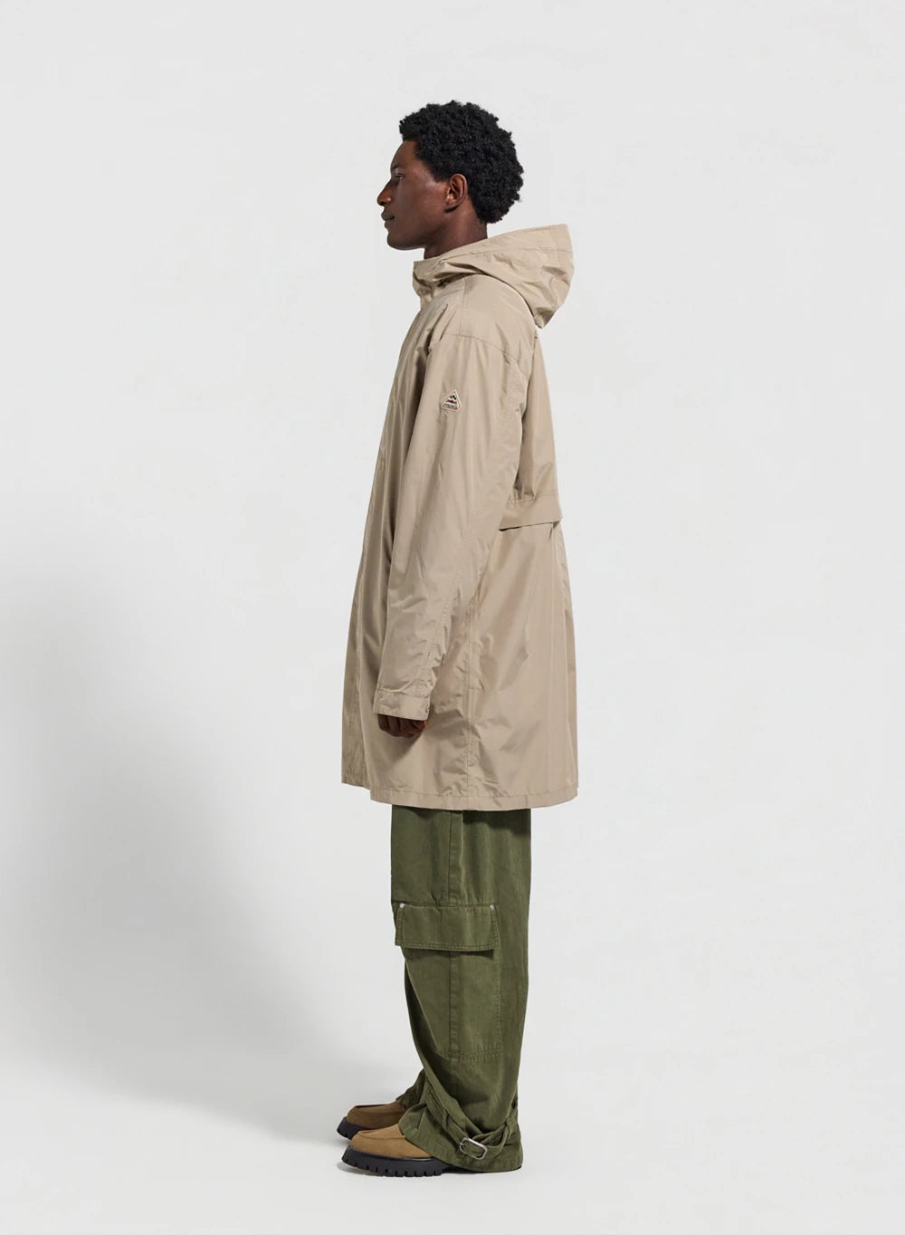 parka-longue-imperm-able-unisexe-pyrenex-eissaure-beige-clair image 2