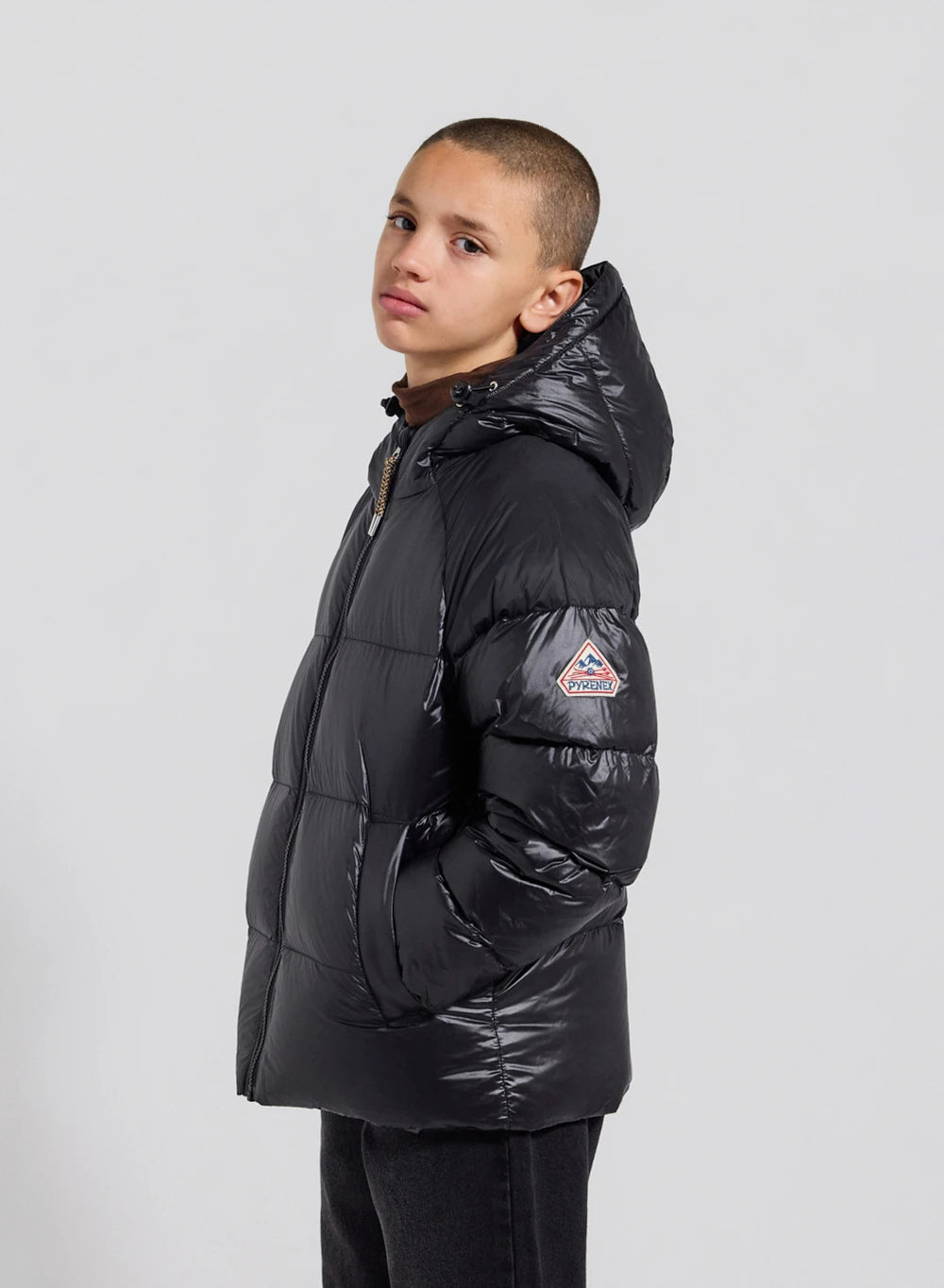pyrenex-sten-doudoune-capuche-enfant-unisexe-noire-duvet-naturel image 5