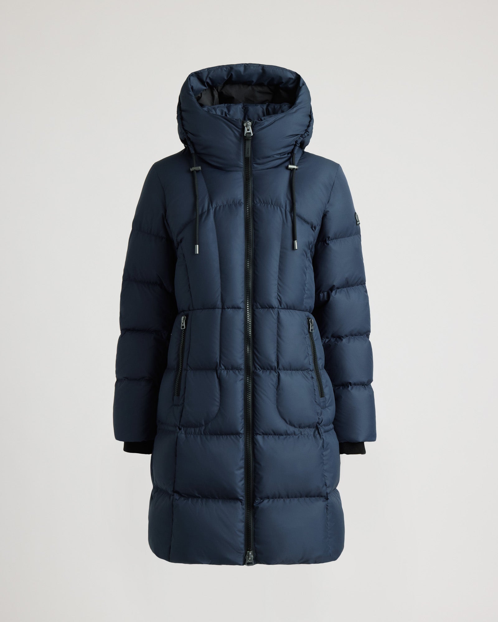 kanuk-notting-hill-manteau-long-matelass-ajust-femme-capuche image 2