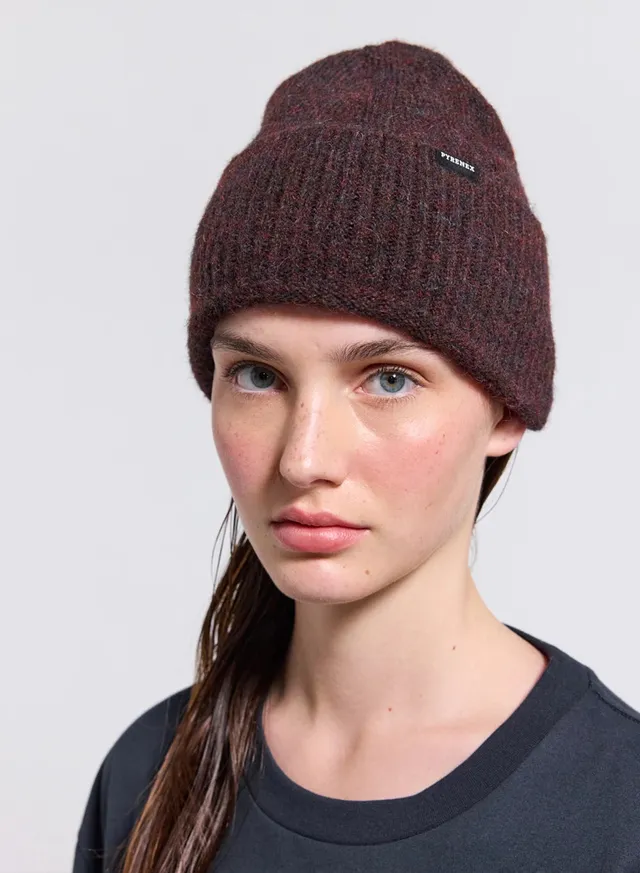 pyrenex-soazig-bonnet-en-laine-unisexe-marron image 1