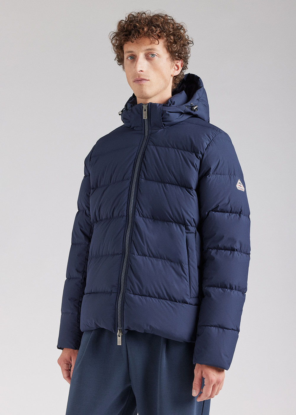 pyrenex-spoutnic-doudoune-capuche-amovible-bleu-marine-homme image 1