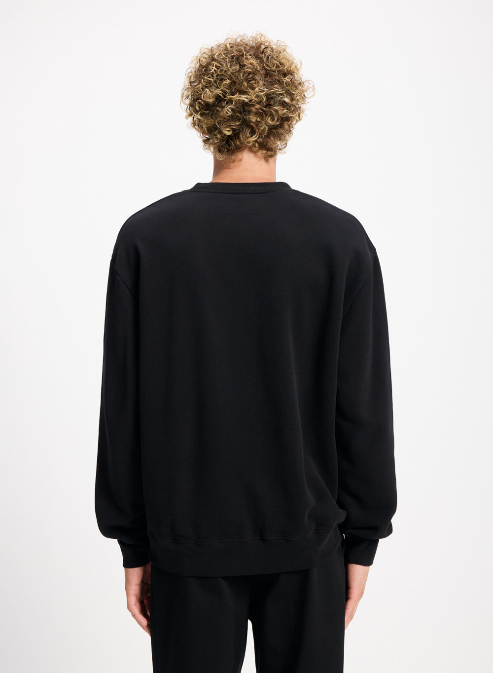 pyrenex-escou-sweatshirt-coton-bio-homme-noir image 4