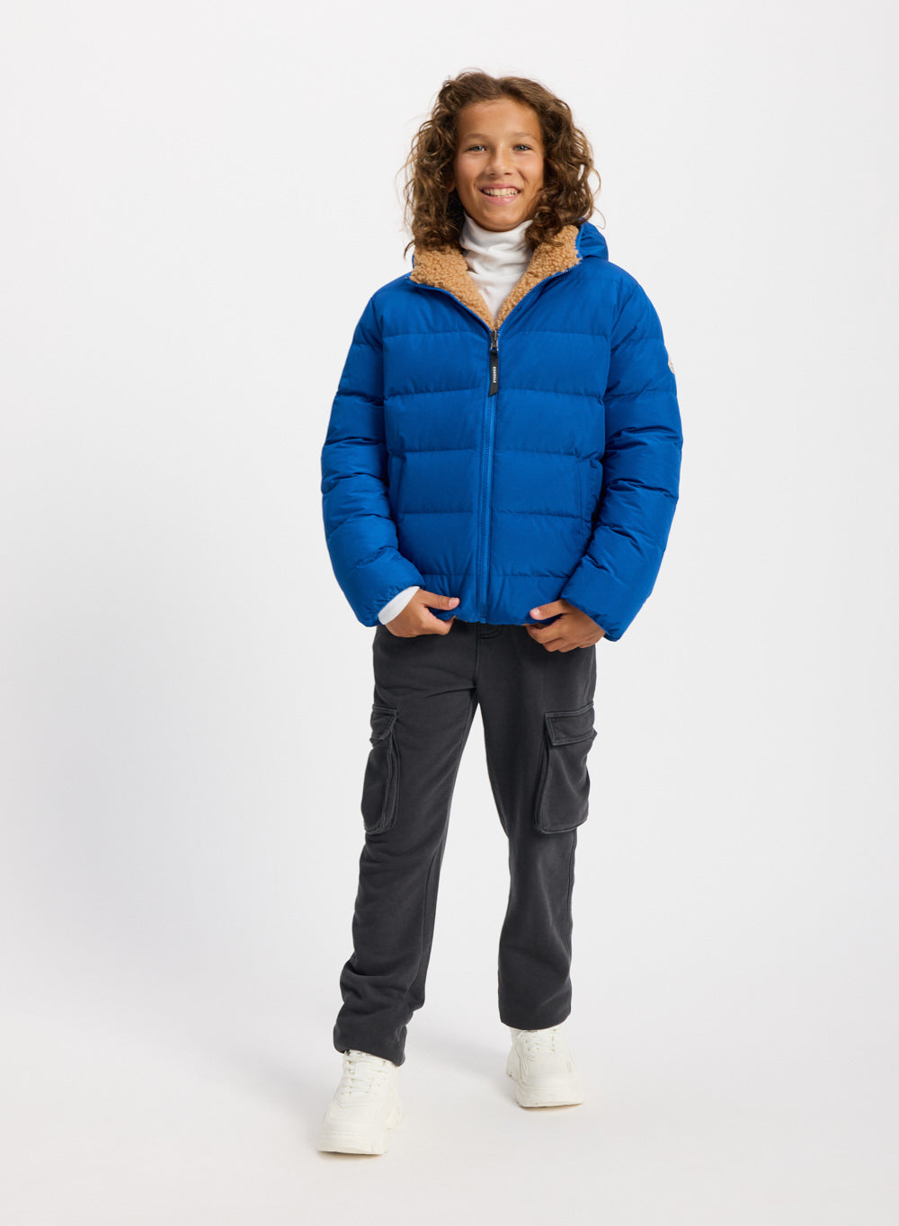 pyrenex-doudoune-keylinn-enfant-bleu-lectrique-r-versible image 5